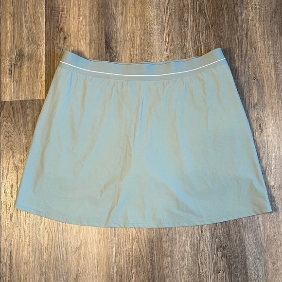 Soybu Pull On Women’s Green Skort w/Front and Side Zipper Pockets Size XL - Picture 6 of 10